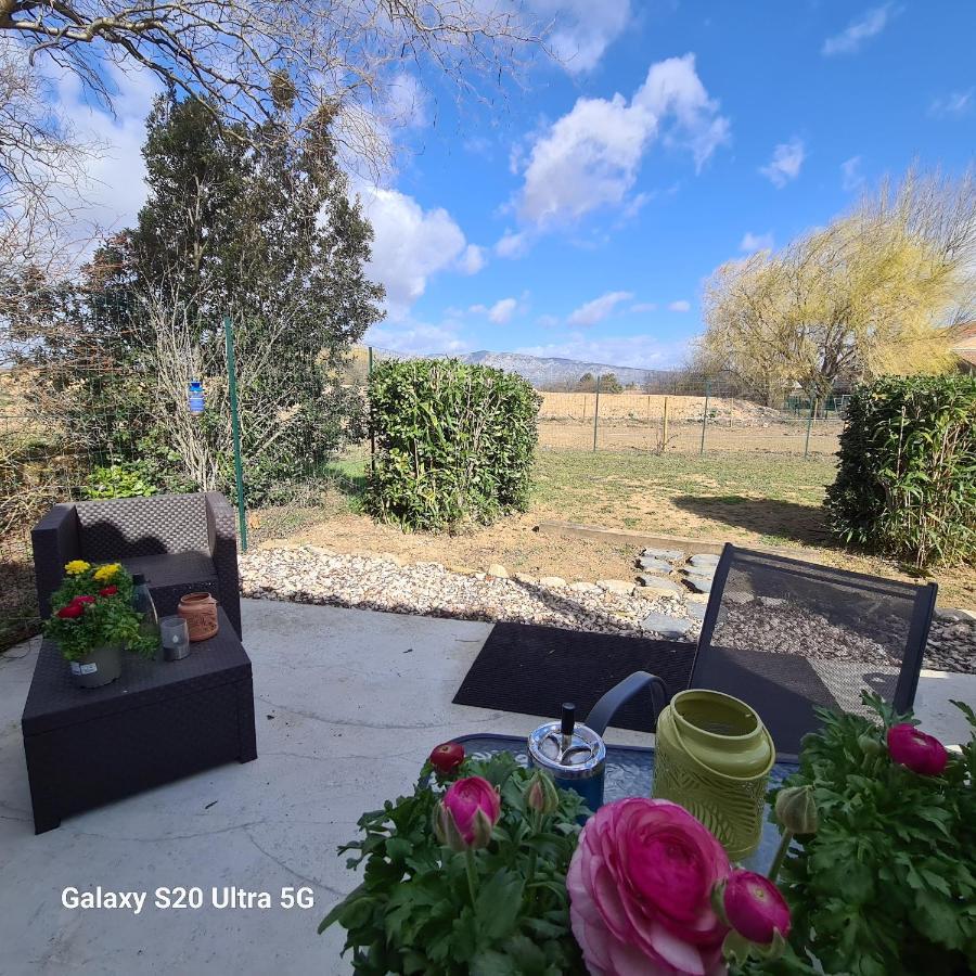 شقة Mas Gabelys Superbe Vue Sainte Victoire Jardin Terrasse Et Piscine تخي المظهر الخارجي الصورة