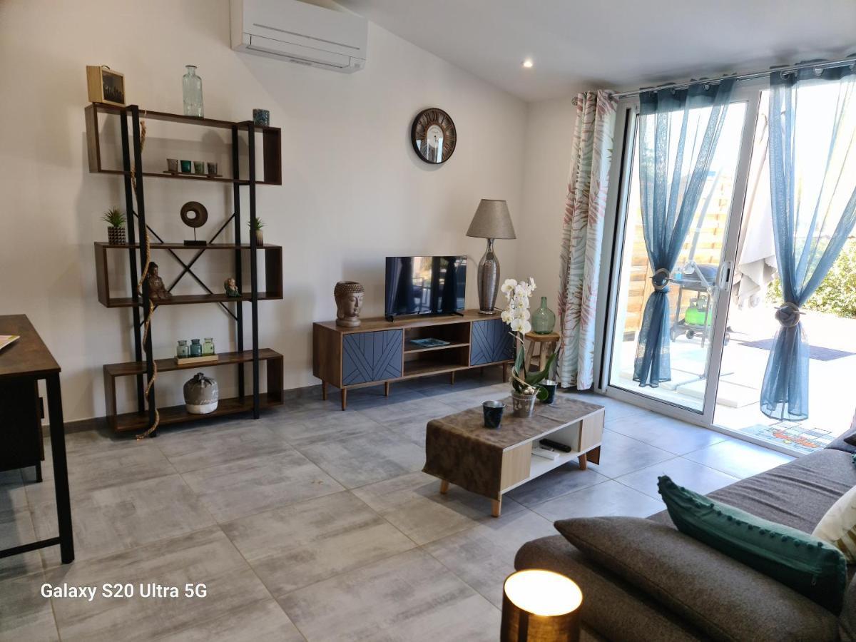 شقة Mas Gabelys Superbe Vue Sainte Victoire Jardin Terrasse Et Piscine تخي المظهر الخارجي الصورة